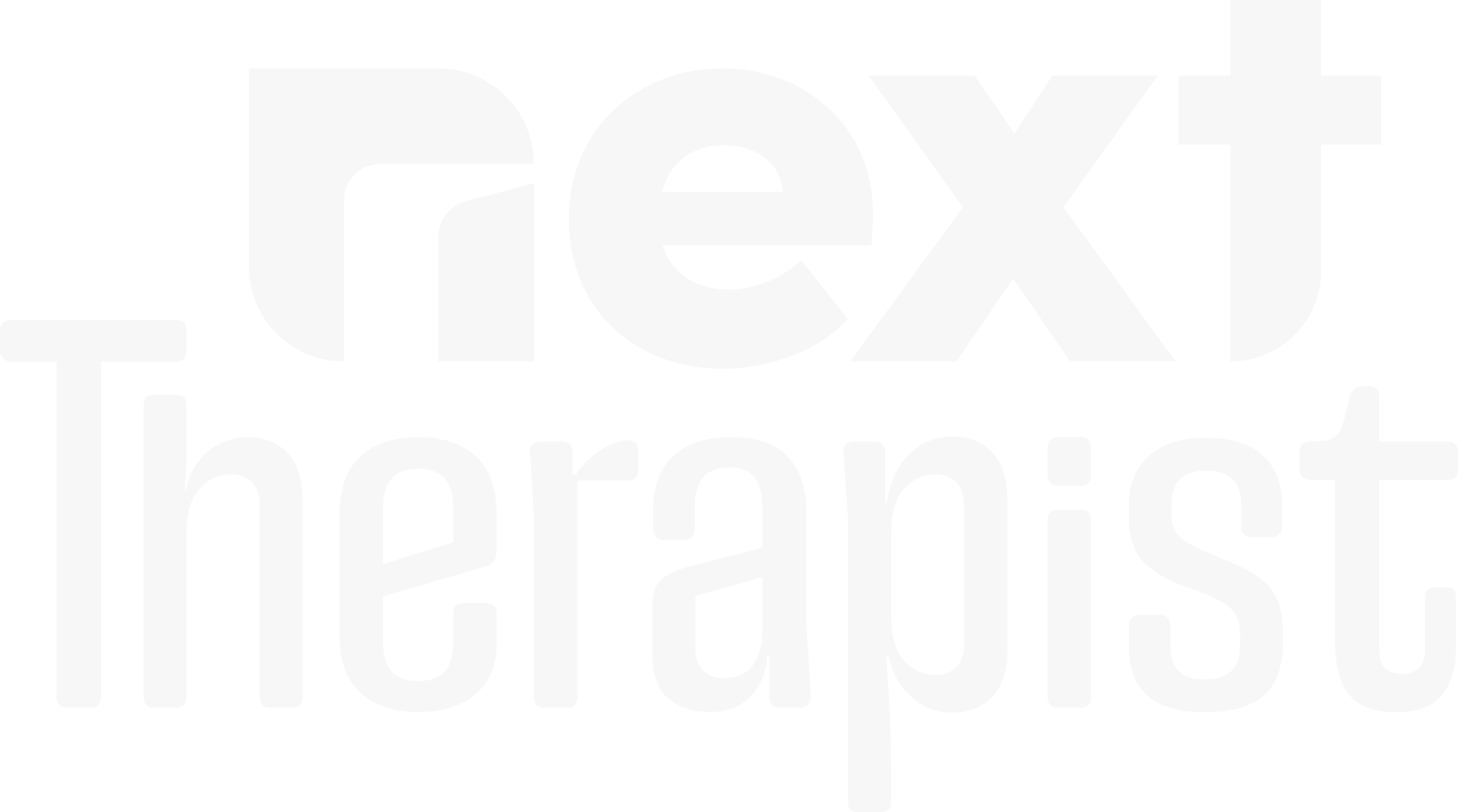 NextTherapist logo all white